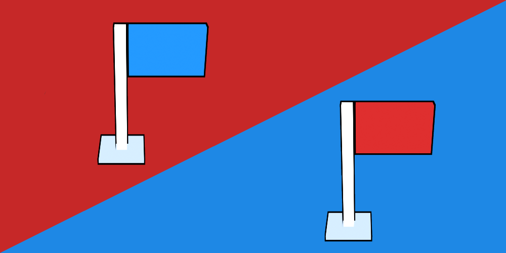 Simple 3D Flags! - Team Colors
