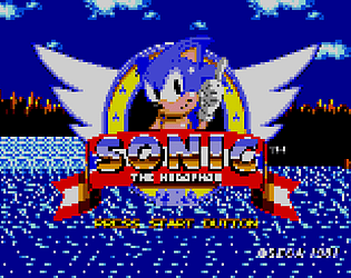 Sonic 1 - Sega Genesis/Mega Drive - Sonic 1 Blastless DX+ (Widescreen) Hack