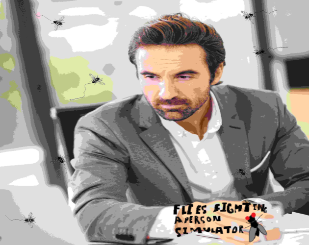 Cover image for Flies Fighting a Person Simulator