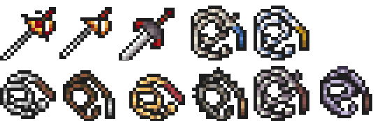 New Weapon Sprites