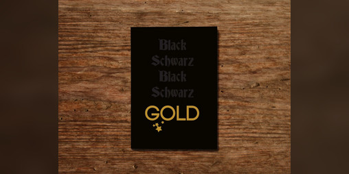 Cover image for Black Black Gold - Artbook
