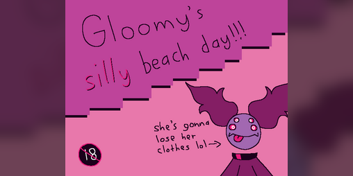 Cover image for Gloomy's Silly Beach Day