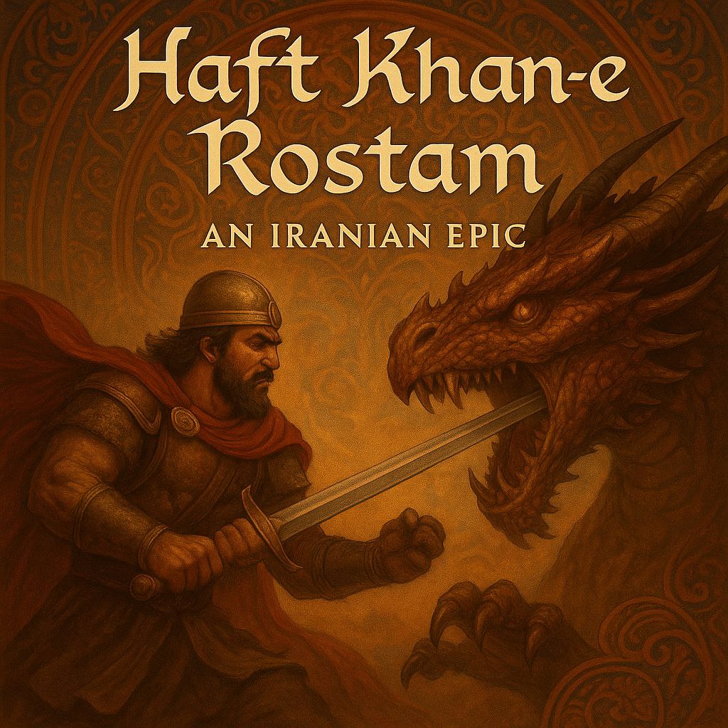 The Seven Labors of Rostam - An Iranian Epic Comic by NajmehBarjesteh