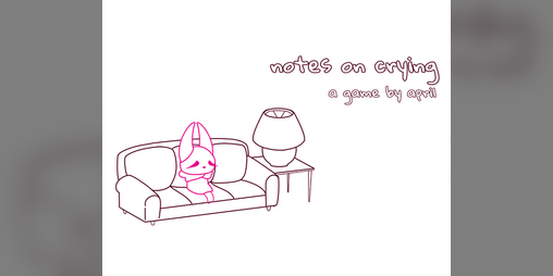 Cover image for notes on crying