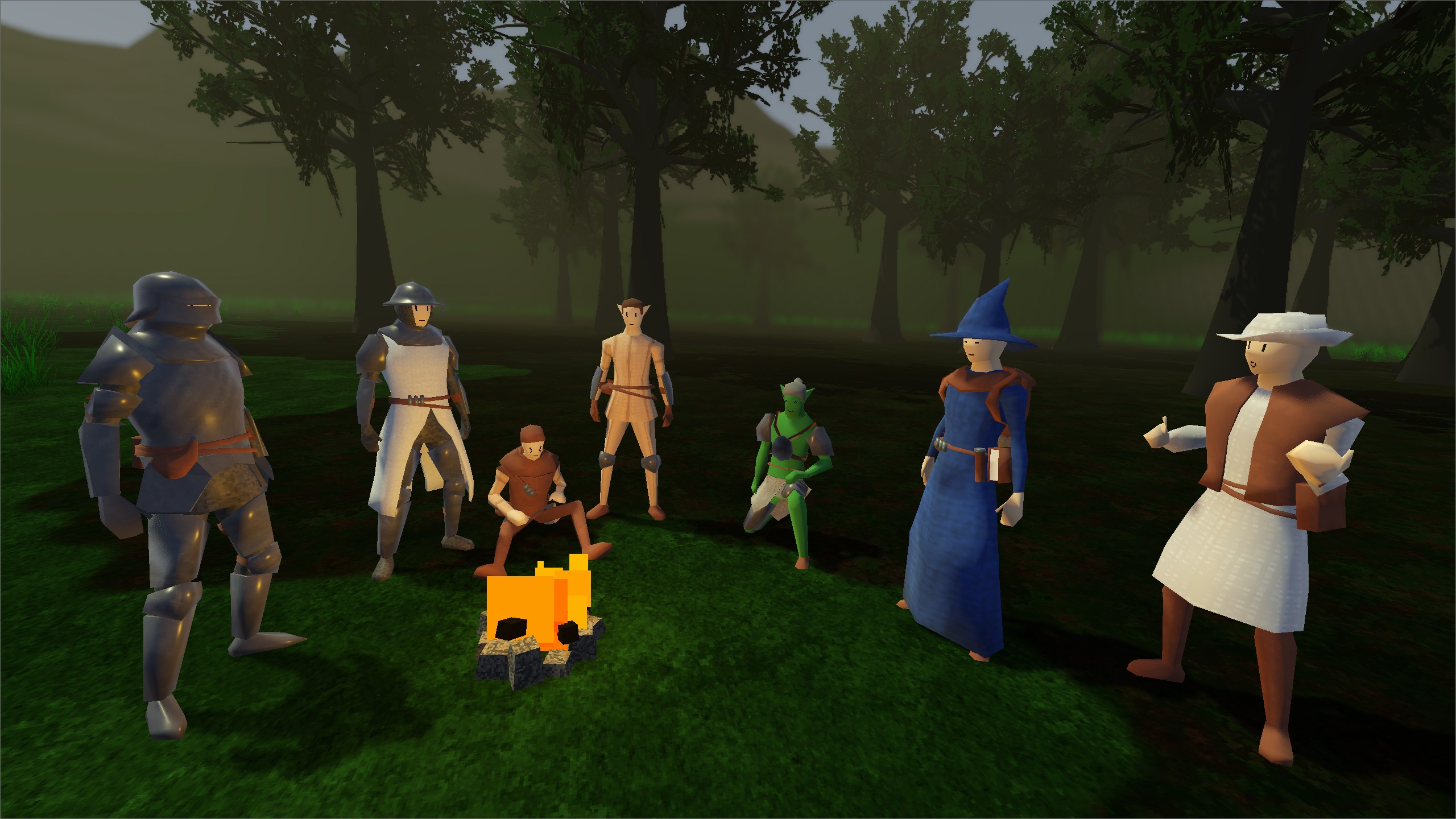 Modular Fantasy PSX Character