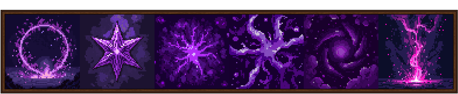 64x64 Fantasy Eldritch Spell Pack