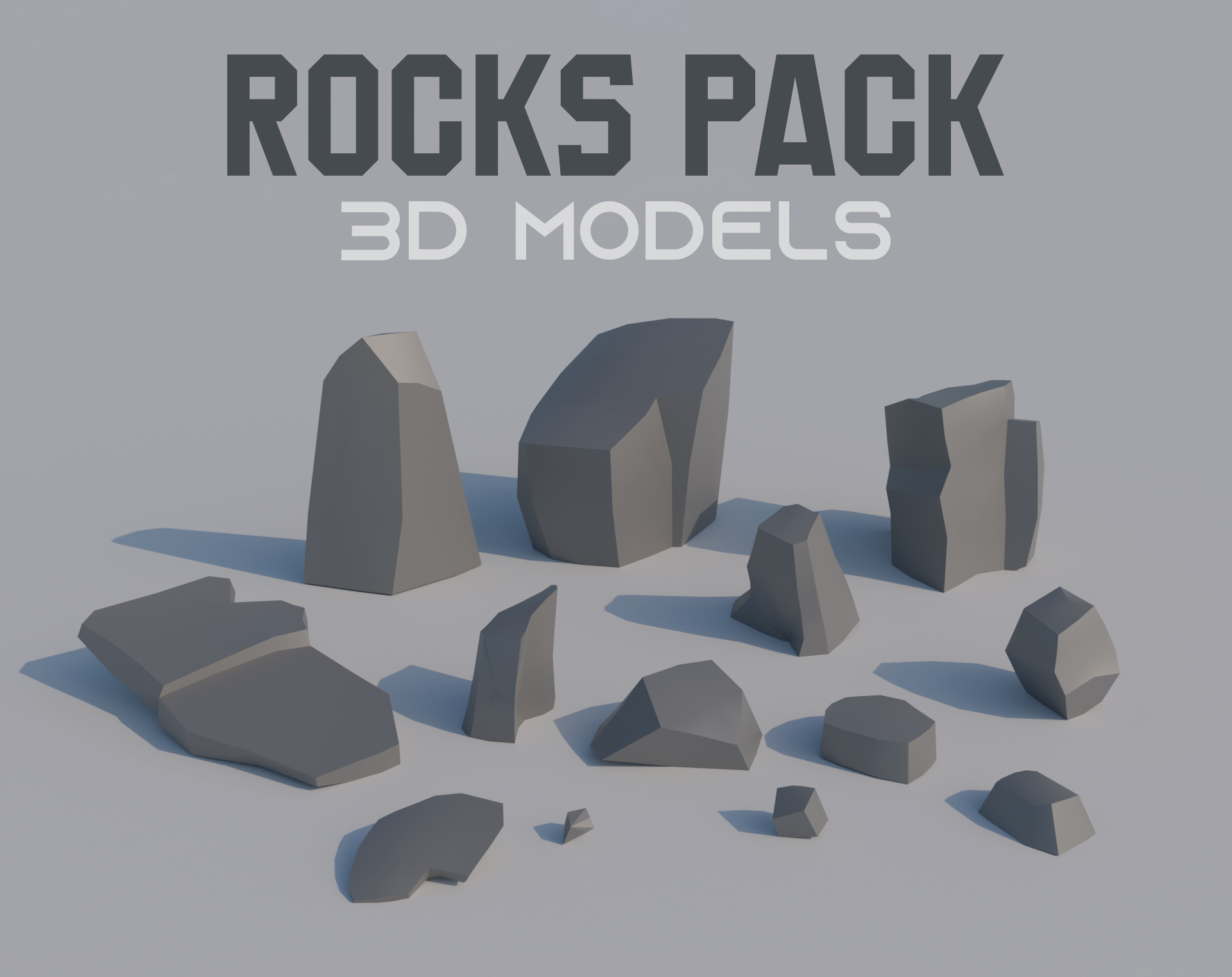 Rocks Pack - Low Poly