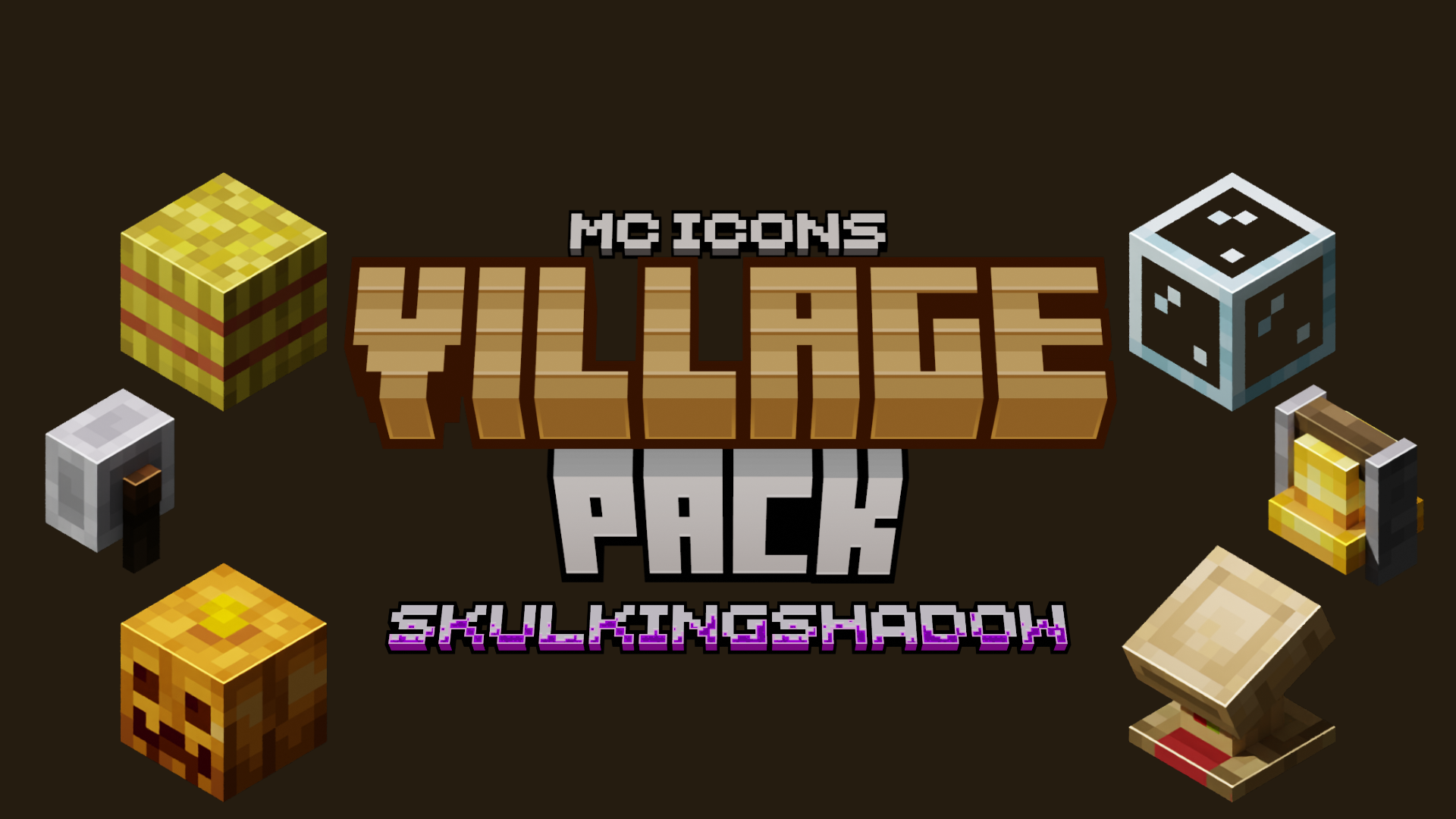 Custom MC Icons | Village Pack