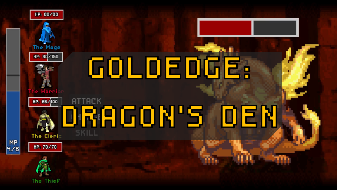 Cover image for Goldedge: Dragon's Den