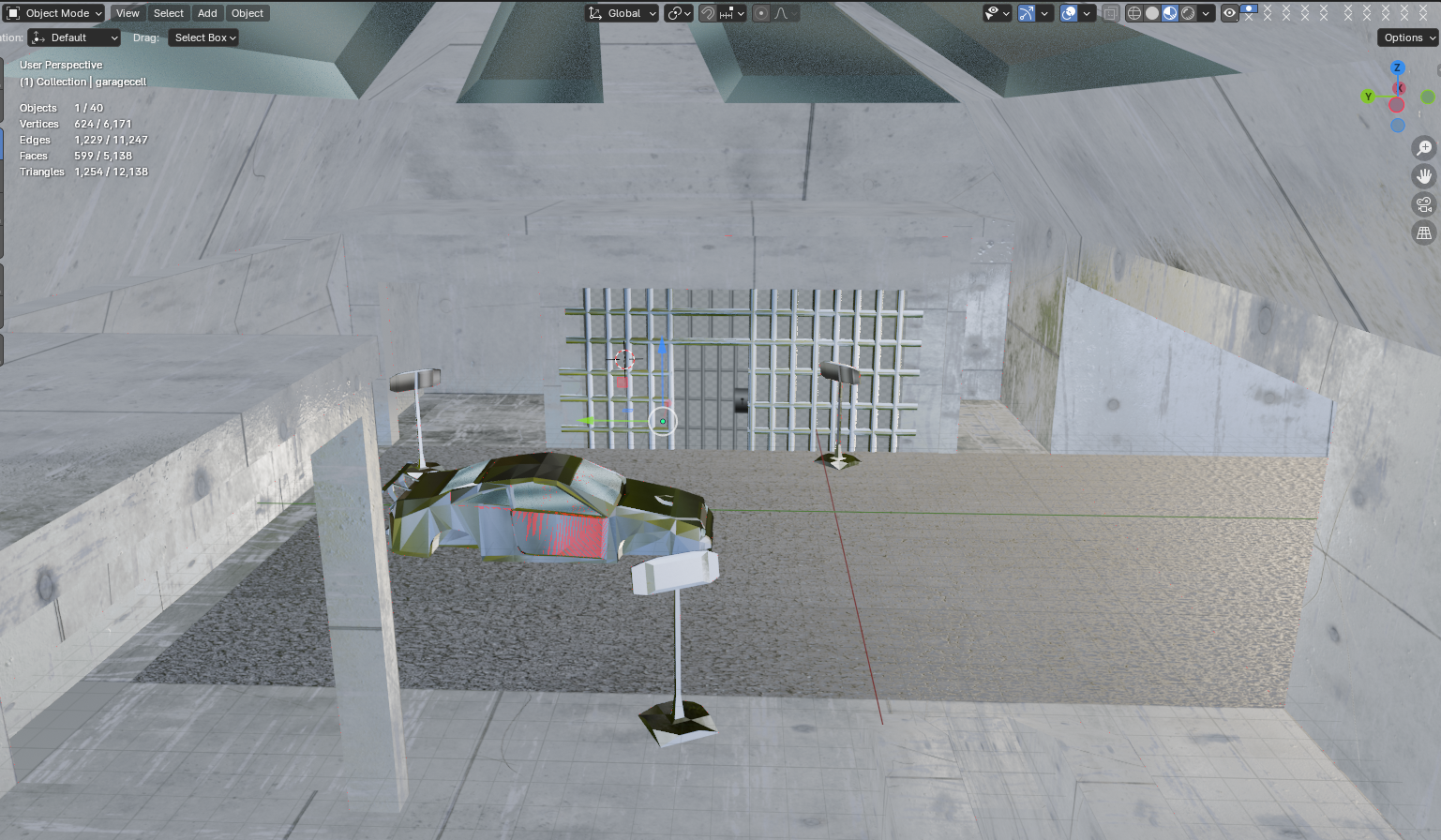 main menu scene