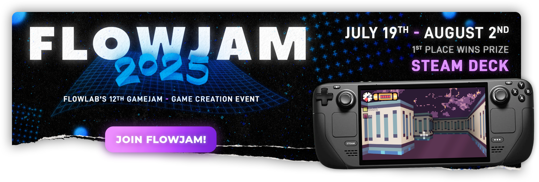 Summer Flowjam 2025 Gamejam Event Summer Flowjam 2025 Gamejam Event