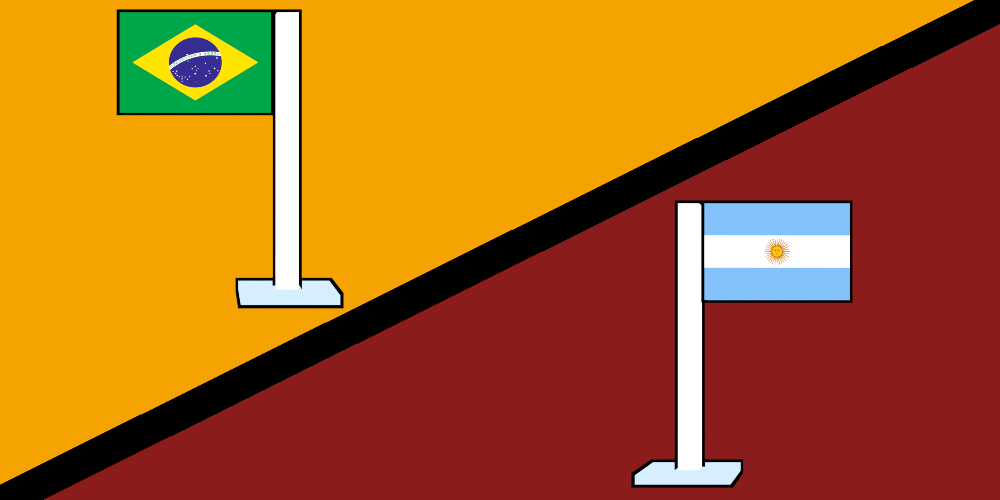 Simple 3D Flags! - South America Pack