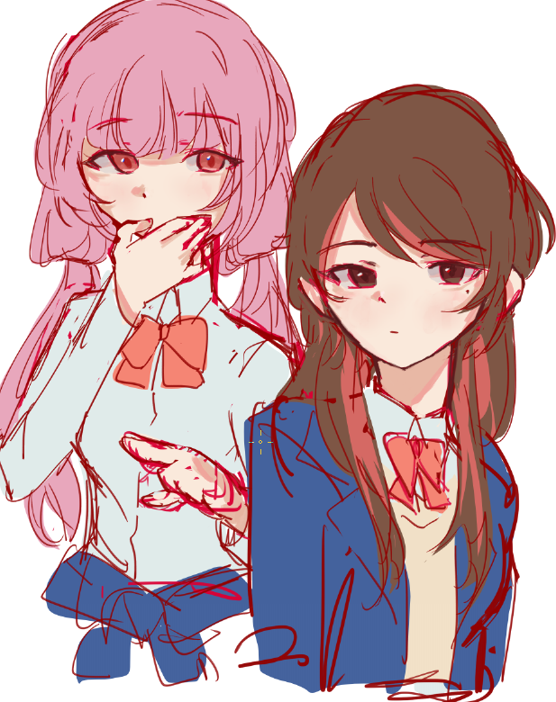 Aiko and Miyuna WIP