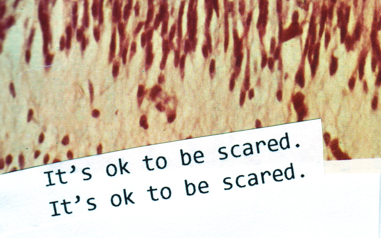It's OK to be scared