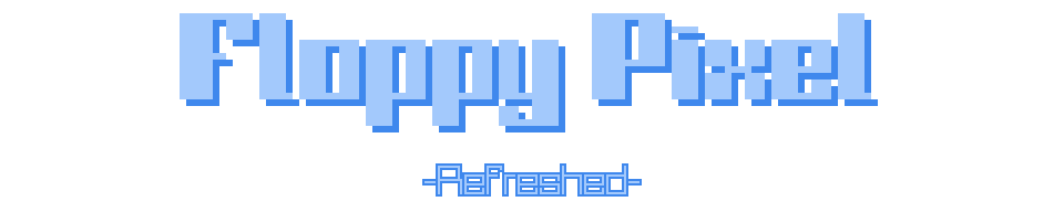 Floppy Pixel Font (Refreshed · Free)
