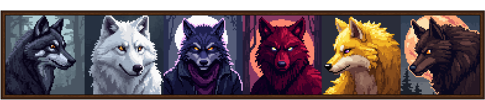 64x64 Epic Werewolf Character Pack!