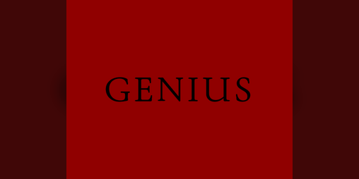 Cover image for Genius