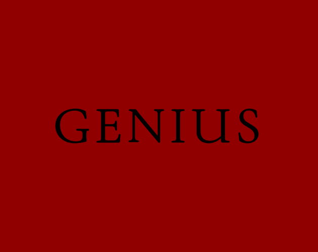 Cover image for Genius