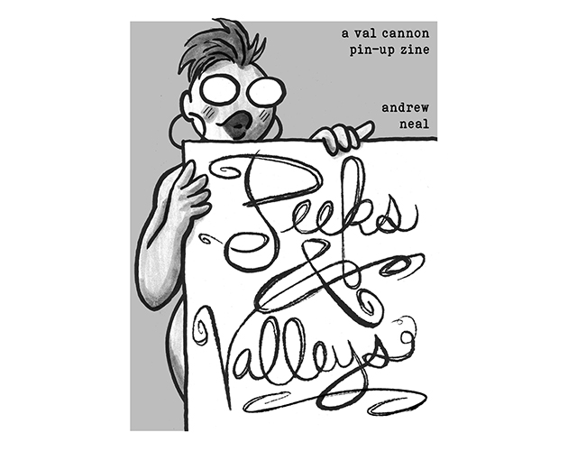 Cover image for Peeks & Valleys: A Val Cannon Pin-up zine!