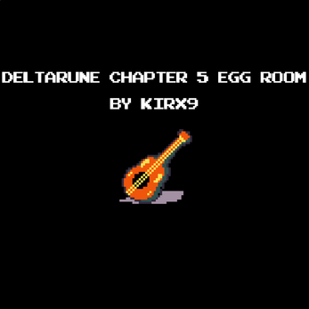 Deltarune Chapter 5 Egg room by Kirx9