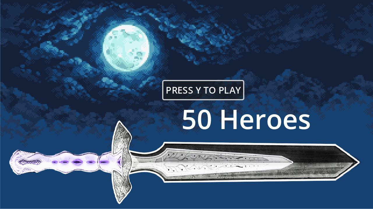Cover image for 50 Heroes