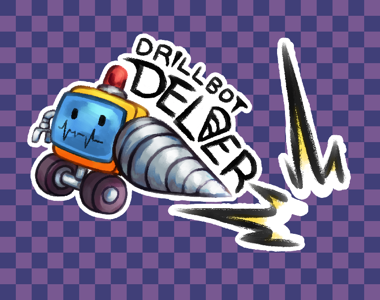 Cover image for Drill Bot Delver