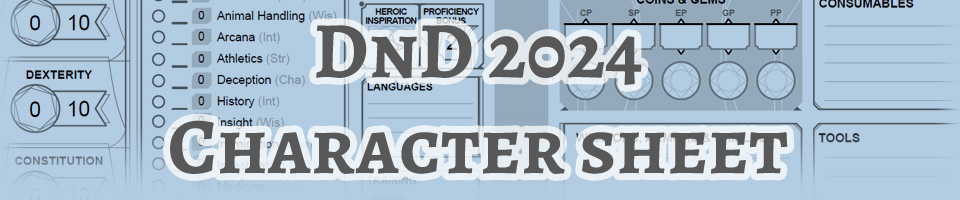DnD 2024 character sheet