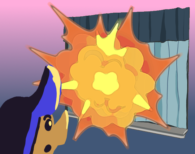 Cover image for The Painting that Causes Intense Explosions
