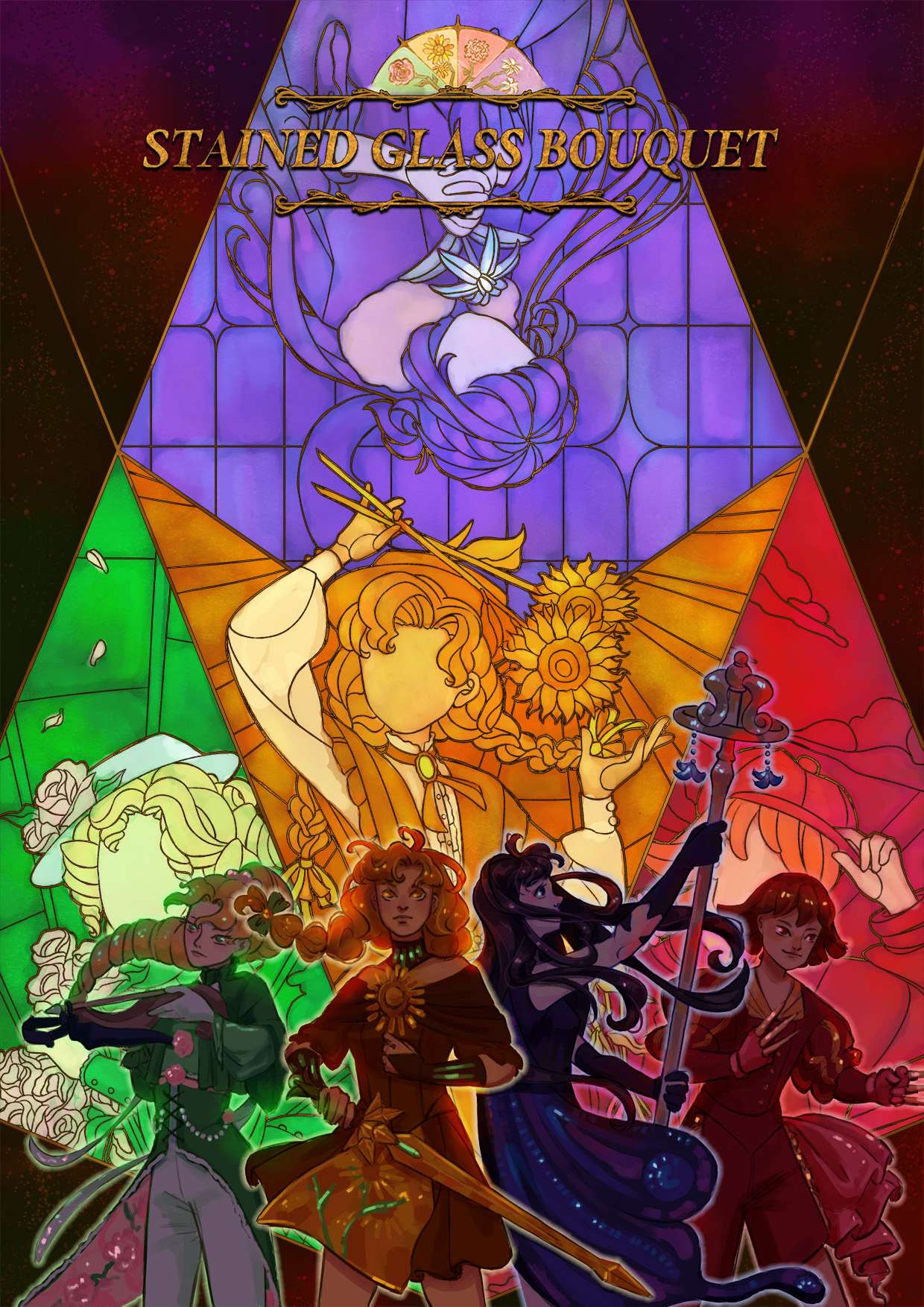 Cover image for Stained Glass Bouquet