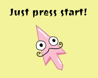 Cover image for Just Press Start!