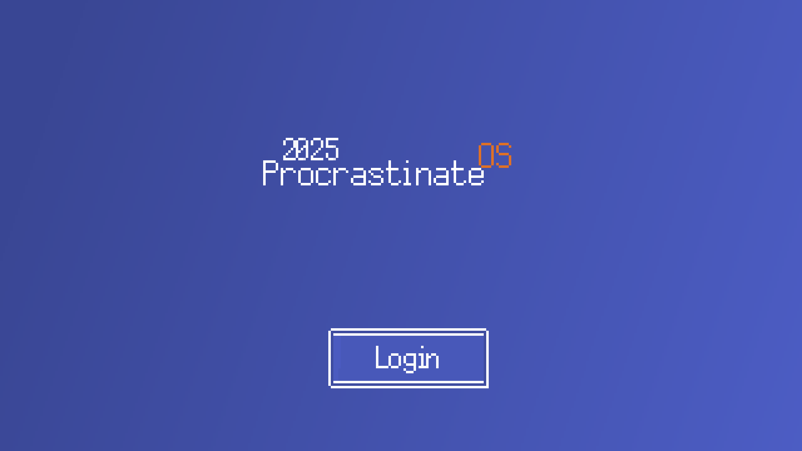 ProcrastinateOS