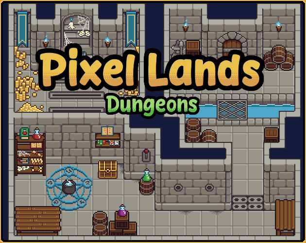 Pixel Lands Dungeons By Trislin pixel-lands-dungeons-by-trislin