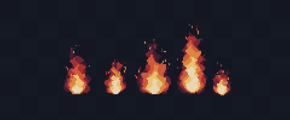 Pixel Fire Asset Pack 2
