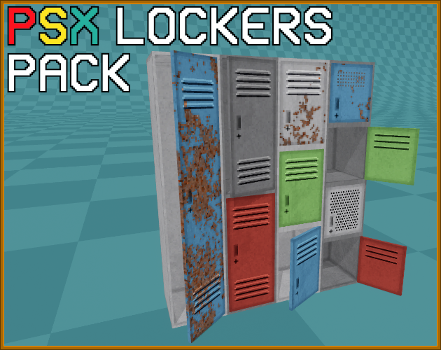 PSX Lockers Pack by Break Even Games