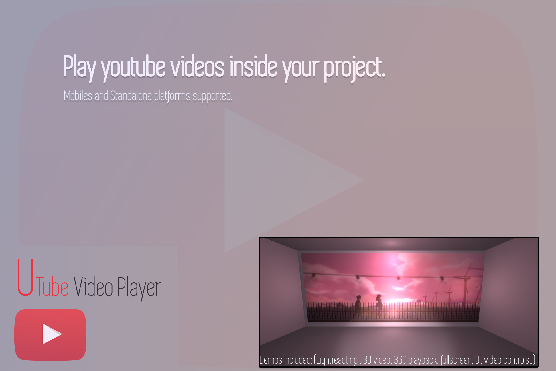 Utube - Youtube Unity Video Player