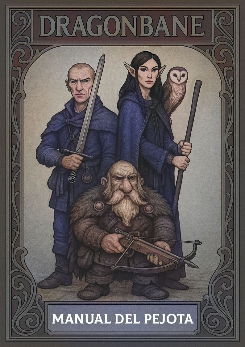 DRAGONBANE: Manual del pejota 1.3