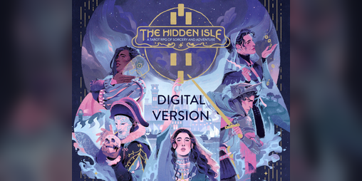Cover image for The Hidden Isle - digital version