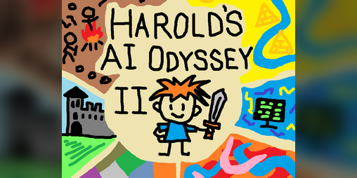 Cover image for Harold's AI Odyssey II: A Journey Through Time