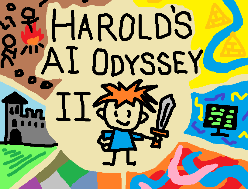Cover image for Harold's AI Odyssey II: A Journey Through Time