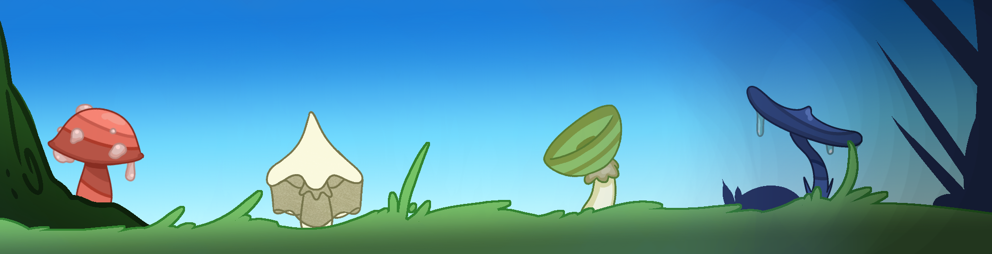 Simple Mushroom Pack – 4 Types