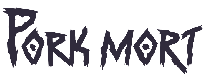 Pork Mort. The role-playing game compatible with Mörk Borg