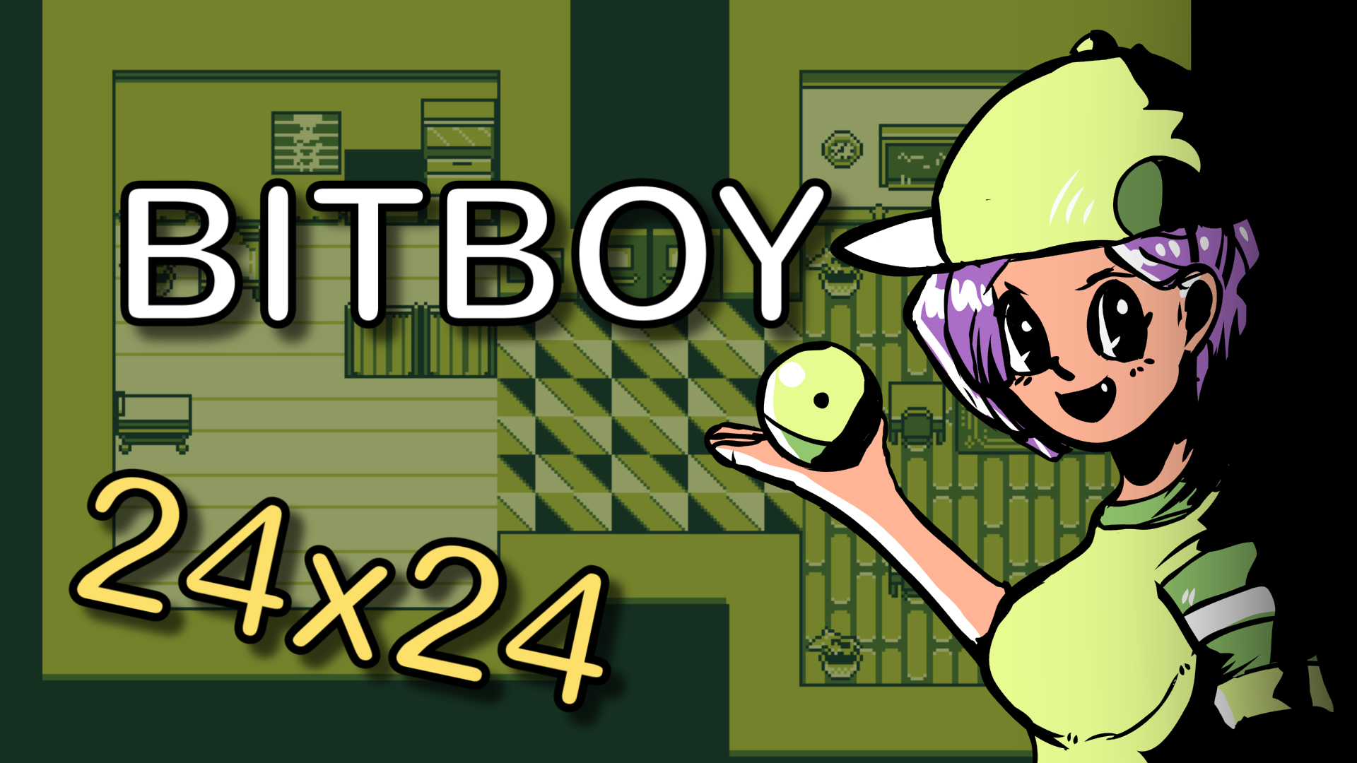 BITBOY 24X24 GB Style Pixel Art Assets