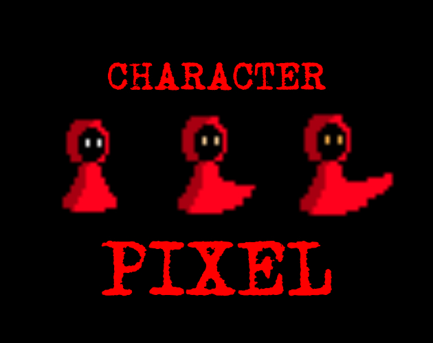 Red hoodie Girl - Pixel Animation