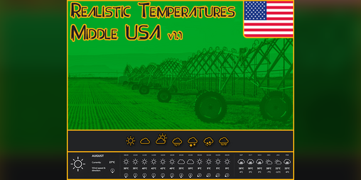 Cover image for Realistic Temperatures - Mid USA