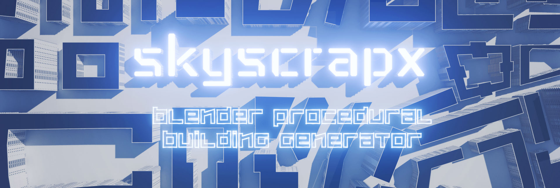 SkyscrapX - Blender Procedural Building Generator Addon