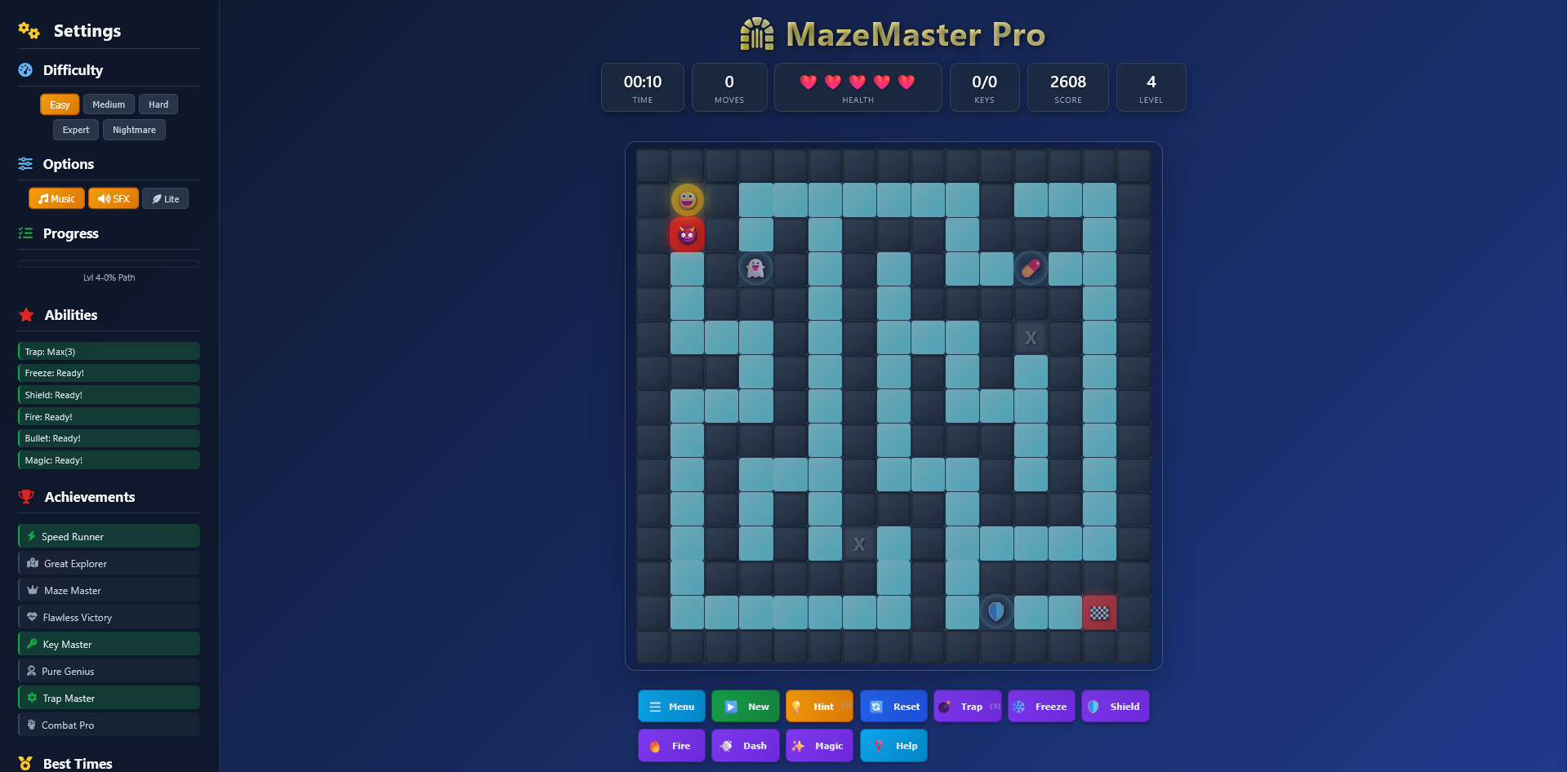 MazeMaster Pro – Platinum Edition