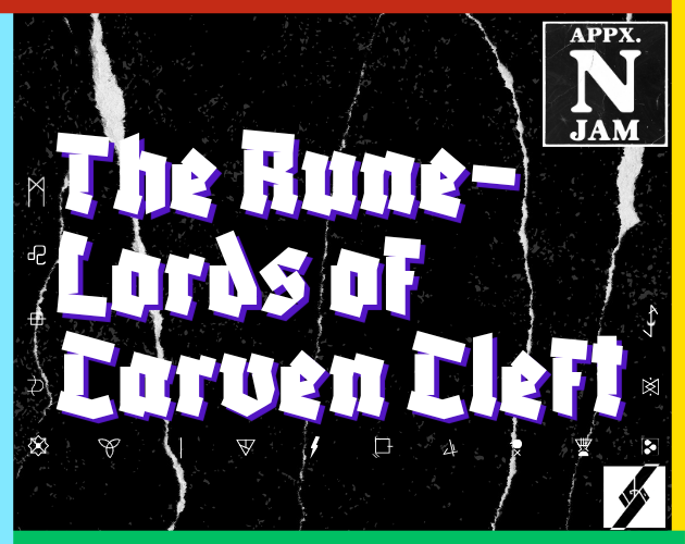Cover image for The Rune-Lords of Carven Cleft