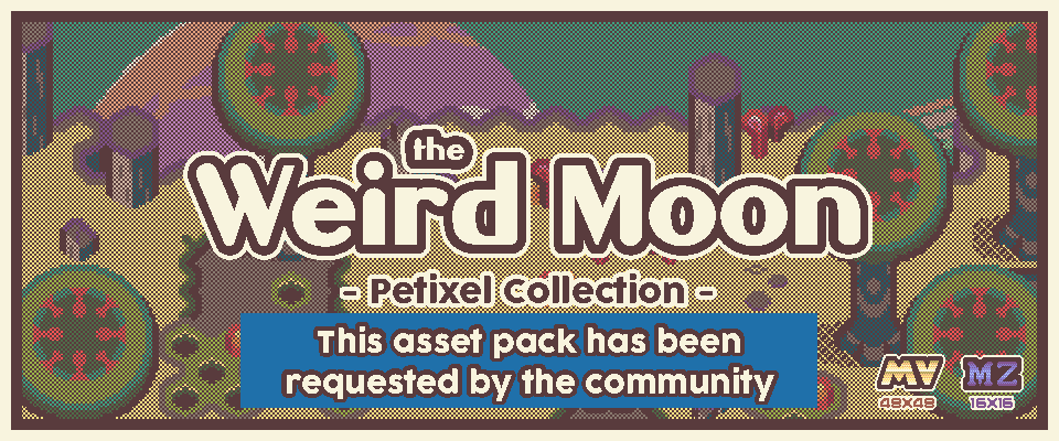 Petixel Weird Moon Asset Pack - Exoplanet Tileset