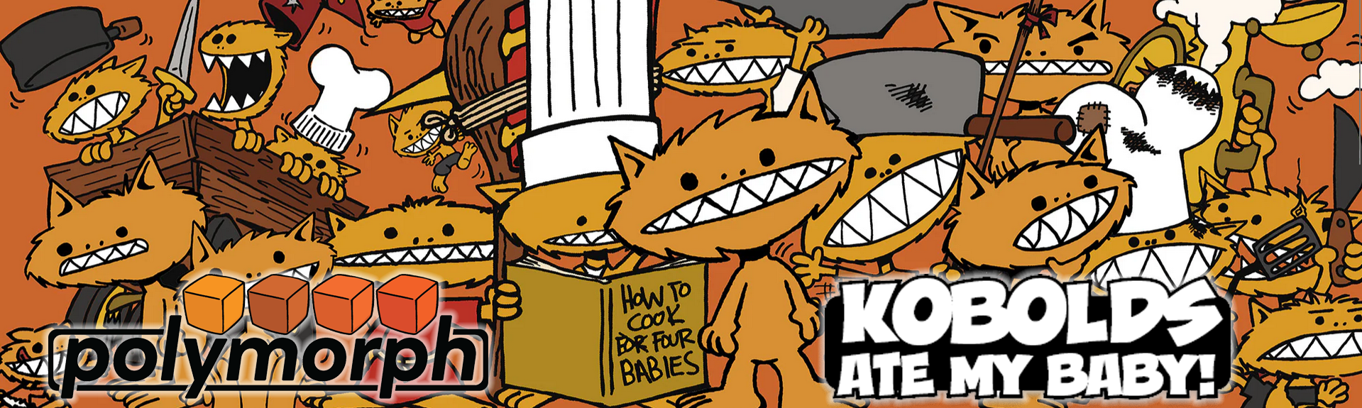 Kobolds Ate My Baby! The Orange Book- Kobolds' Adventures In Wonderville