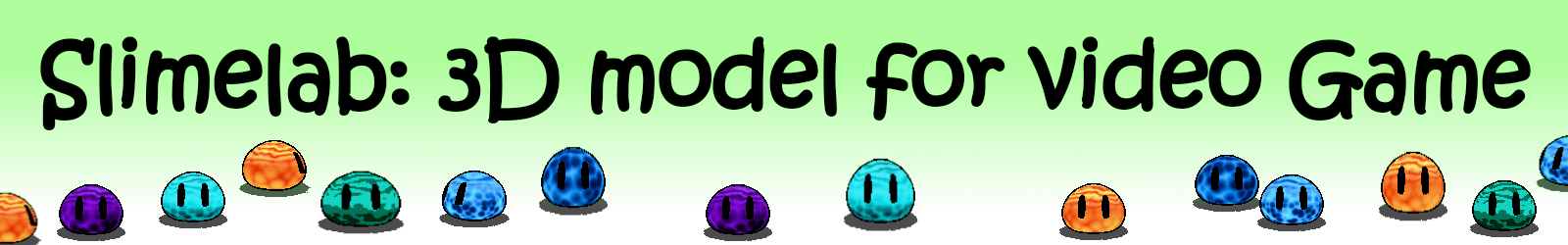SlimeLab: Full-Color 3D Slime Asset Bundle